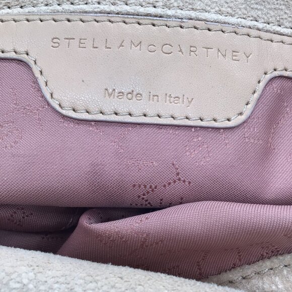 STELLA MCCARTNEY BLUSH PINK MINI FALABELLA SHOULDER BAG - Picture 8 of 8